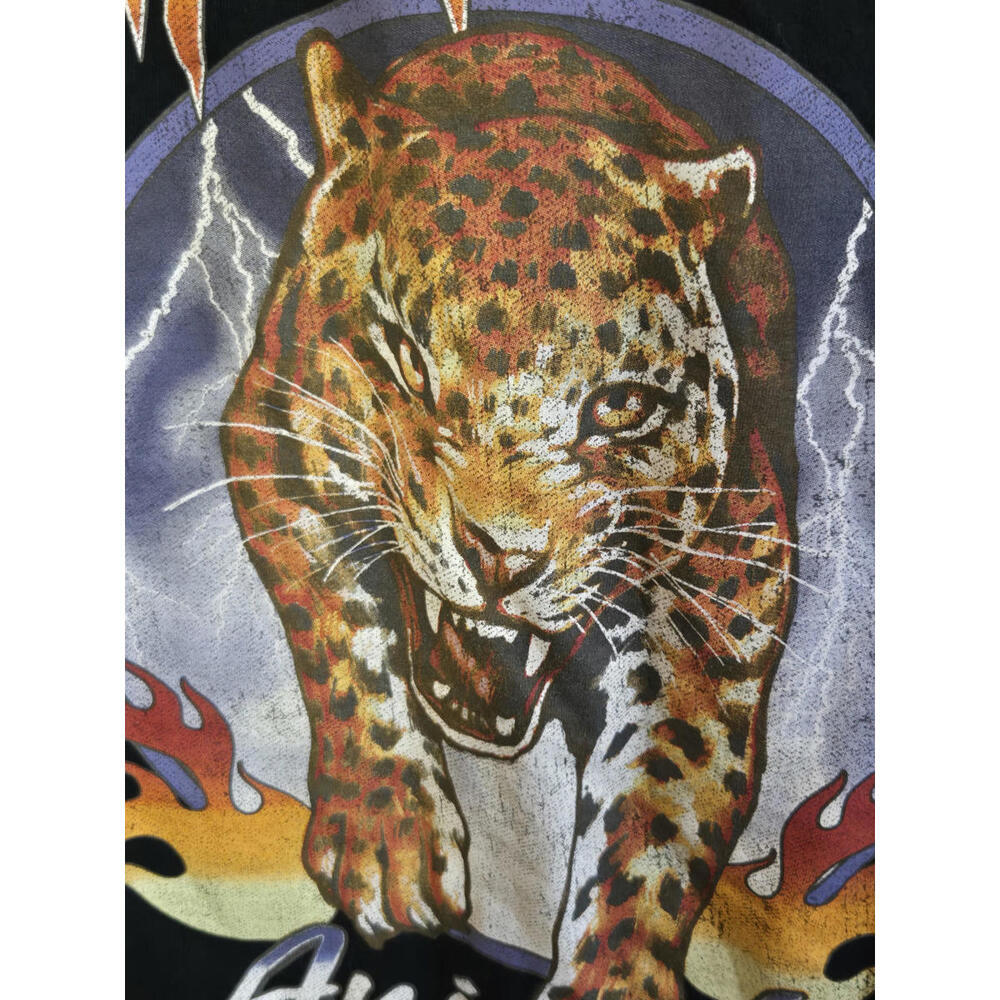 Def Leppard Animal Graphic Band T-Shirt Medium Vintage 70's 80's - Picture 2 of 4